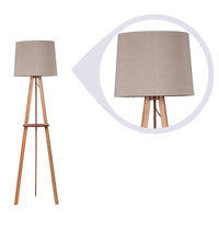 Traditional Designer floor lamp with shelf