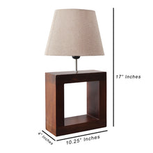 METTALIC LOOK FANCY TABLE LAMP