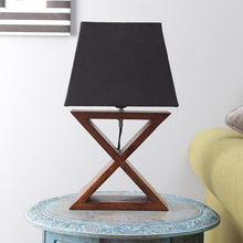 MODERN CROSS DESIGN TABLE LAMP