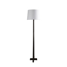 TRANQUIL DOUBLE LEG LAMP IN SOLID WOOD WITH WALNUT FINISH