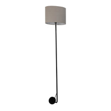 MINIMILISTIC WALL HANGING FLOOR LAMP WITH BEIGE SHADE