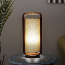 METALLIC LOOK TABLE LAMP