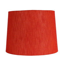 RED FABRIC FLOOR LAMP SHADE