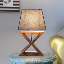 MODERN CROSS DESIGN TABLE LAMP