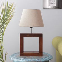 METTALIC LOOK FANCY TABLE LAMP