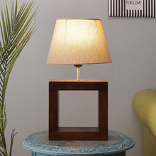 METTALIC LOOK FANCY TABLE LAMP