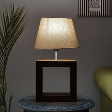 METTALIC LOOK FANCY TABLE LAMP