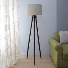 Floor lamp with shade