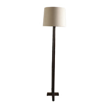 TRANQUIL DOUBLE LEG LAMP IN SOLID WOOD WITH WALNUT FINISH