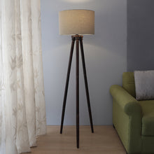 Floor lamp with shade