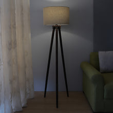 Floor lamp with shade