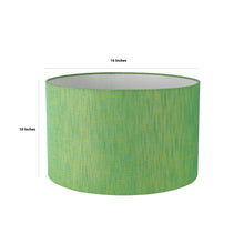 GREEN DRUM SHAPE LAMP SHADE