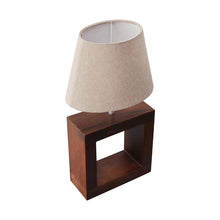 METTALIC LOOK FANCY TABLE LAMP