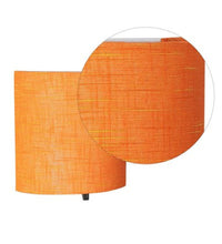 ECONOMICAL ORANGE FABRIC WALL LIGHT