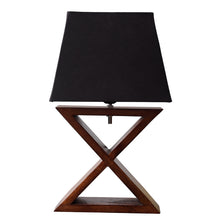 MODERN CROSS DESIGN TABLE LAMP